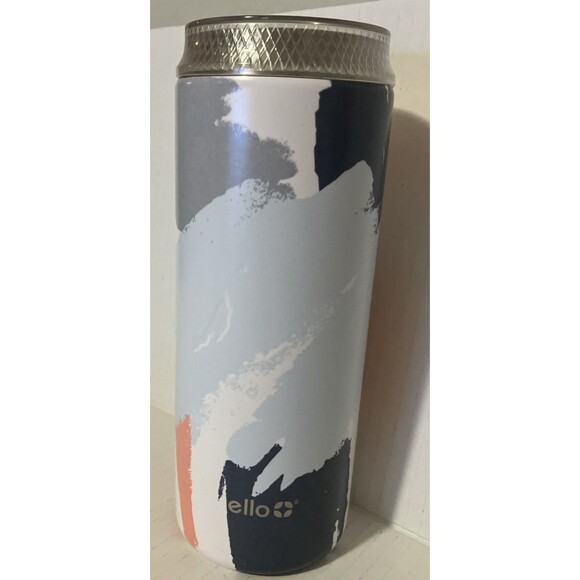 Ello 20oz Vacuum Insulated Stainless Steel Travel Mug Tumbler with the lid, blue - Picture 14 of 16